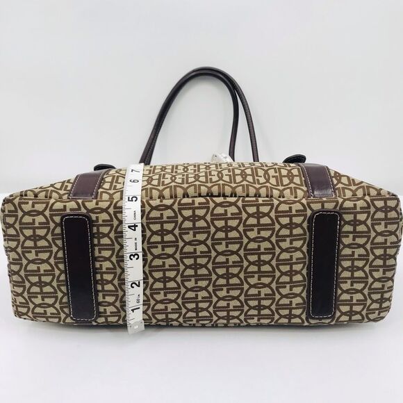 Giani Bernini Dome Buckle Handles Satchel Shoulder Bag Vintage Y2K - Picture 10 of 14